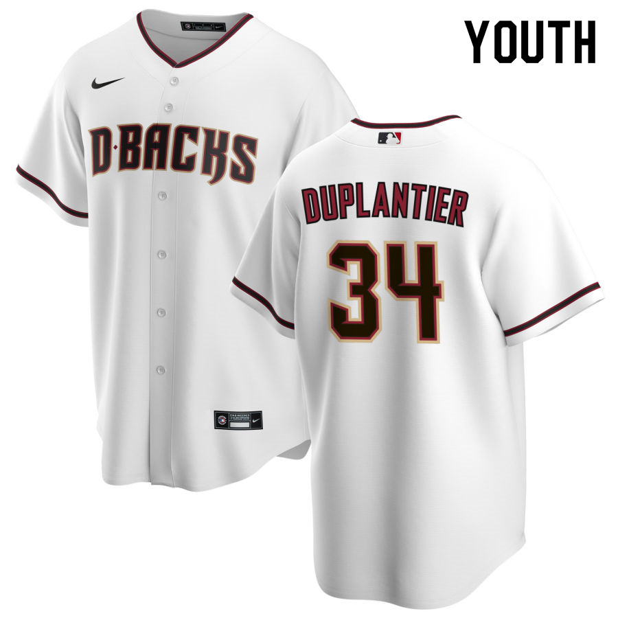 Nike Youth #34 Jon Duplantier Arizona Diamondbacks Baseball Jerseys Sale-White